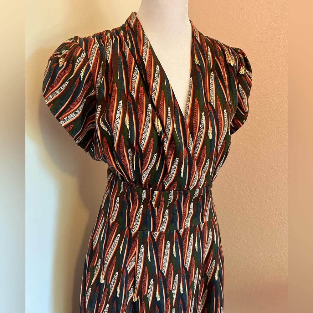 Rita Multi Feather Dress by Palava - Picture 9 of 16